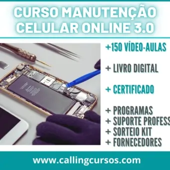 melhor curso de manutenção de celular online